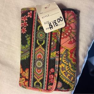 Multicolor vera bradley wallet